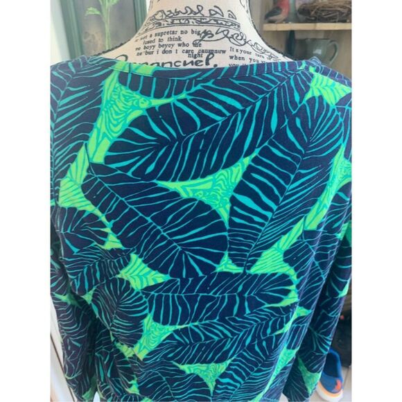 LILLY PULITZER 100% PIMA COTTON Under The Palms Porter Shirt - Picture 5 of 10